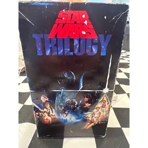 Star Wars Trilogy VHS Box Set CBS FOX Video Original Trilogy Sci-Fi Movies 1988